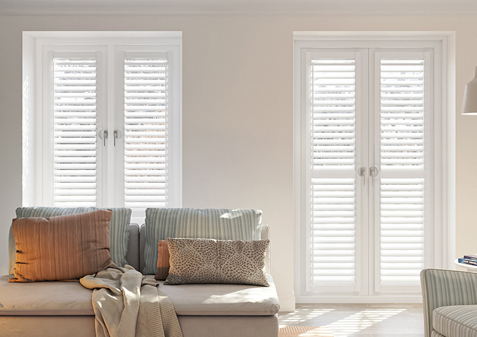 Sierra, Ice White - Perfect Fit Shutter Blind - Image 3